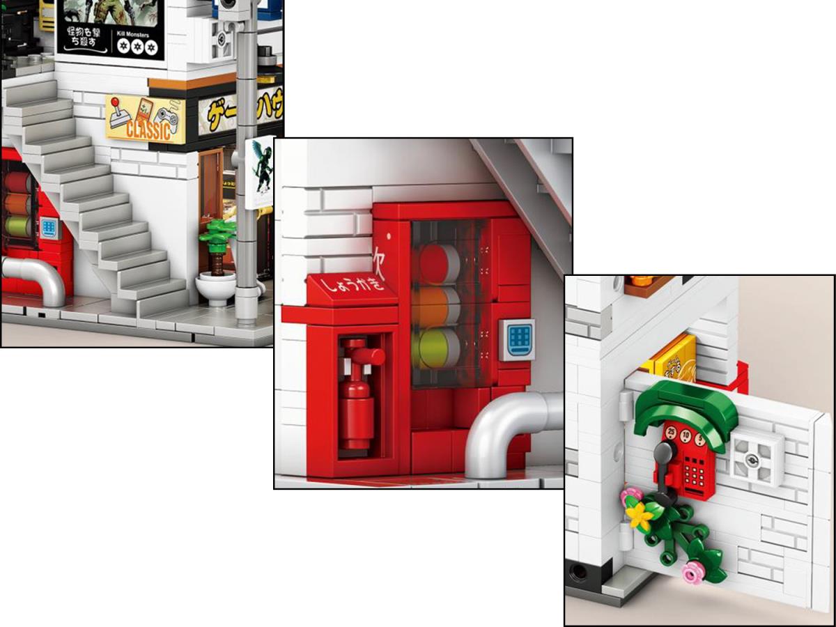 Reobrix Amusement Arcade 984pc Construction Set RBX66503