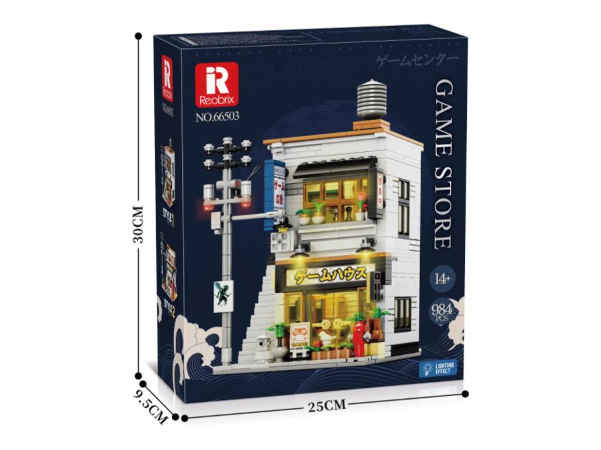 Reobrix Amusement Arcade 984pc Construction Set RBX66503