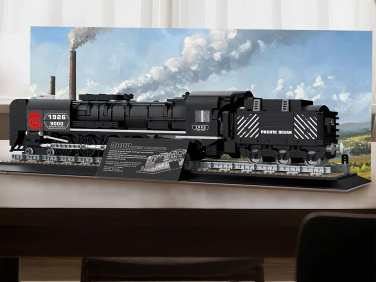Reobrix American Steam Locomotive 1546pc Construction Set RBX66801
