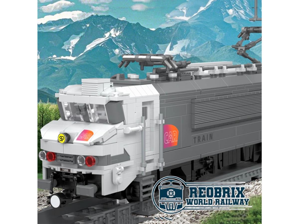 Reobrix French Electric Locomotive 2052pc Construction Set RBX66803