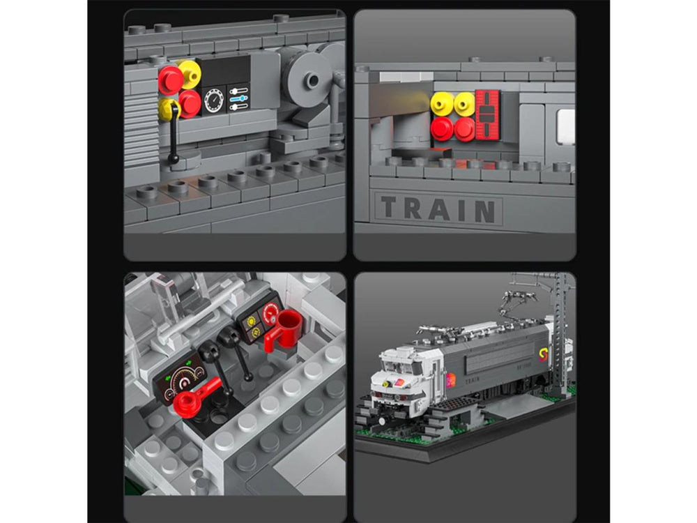 Reobrix French Electric Locomotive 2052pc Construction Set RBX66803