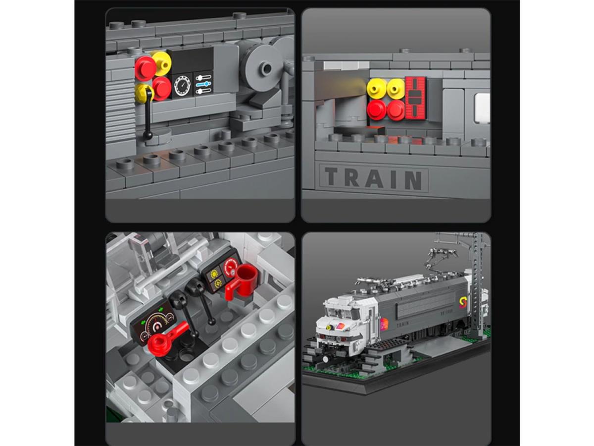 Reobrix French Electric Locomotive 2052pc Construction Set RBX66803