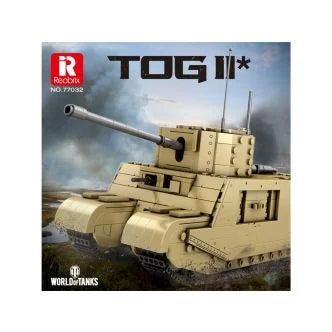 Reobrix World of Tanks Tiger I 1138pc Construction Set RBX77031