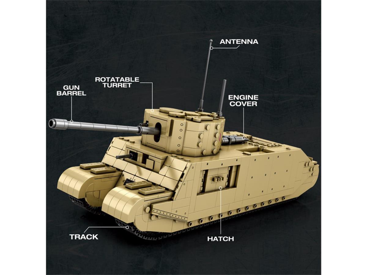 Reobrix World of Tanks TOG II 1427pc Construction Set RBX77032