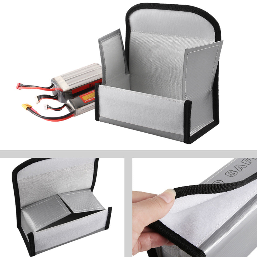 LiPo Safe Bag for RC Car Batteries - 3S Battery Storage Protection Bag
