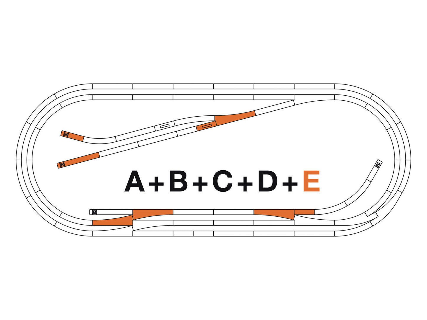 Roco Rocoline Track Set E RC42023 HO Gauge
