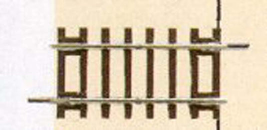 Rocoline (G1/4) Straight Track 57.5mm HO Gauge RC42413