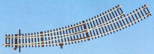Rocoline (BWL) Left Hand Curved Turnout Radius 5/6 HO Gauge RC42470