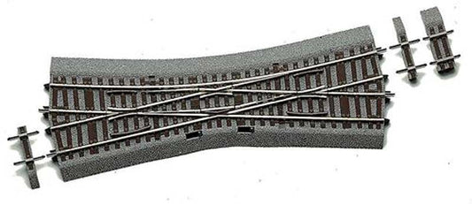 Rocoline Ballasted (EKW15) Single Slip 15 Degree 230mm HO Gauge RC42546