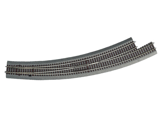 Roco Rocoline Ballasted (BWL9/10) Left Hand Curved Turnout RC42566 HO Gauge
