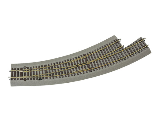 Roco Rocoline Ballasted (BWL5/6) Left Hand Curved Turnout RC42574 HO Gauge