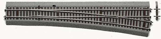 Rocoline Ballasted WL10 Right Hand Turnout 10 Degree 345mm HO Gauge RC42581