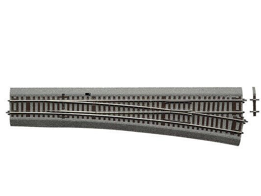 Roco Rocoline Ballasted (WL10) Right Hand Turnout 10 Degree 345mm 42583 HO Gauge