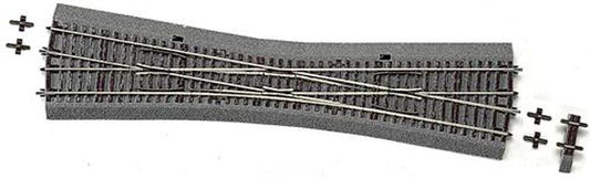 Rocoline Ballasted EKW10 Diamond Crossing 10 Degree 345mm HO Gauge RC42591