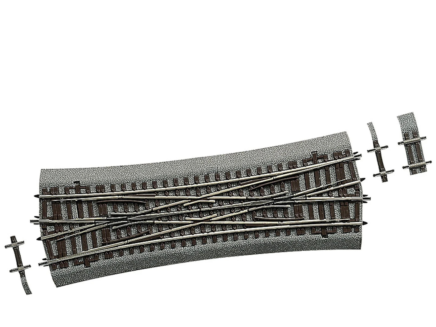 Roco Rocoline Ballasted (DKW15) Double Slip 15 Degree 230mm RC42595 HO Gauge