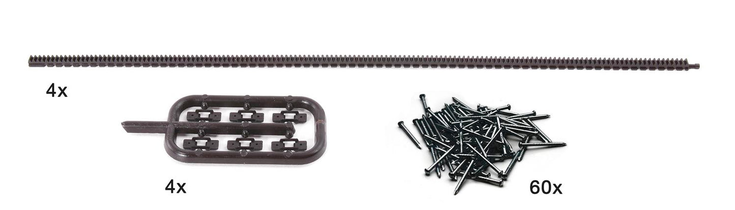Rocoline Flexible Rack & Pinion Track Kit RC42602 HO Gauge