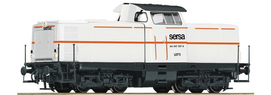Roco 52566  Sersa Am847 957-8 Diesel Locomotive VI (DCC-Sound) HO