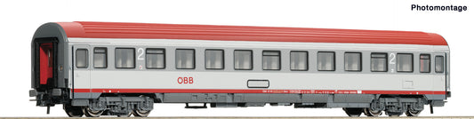 Roco Start OBB Bmz 2nd Class Eurofima Coach VI HO Gauge 54164