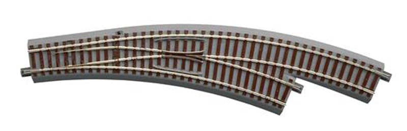 Roco Geoline Right Hand Curved Turnout 30 Degree HO Gauge RC61155