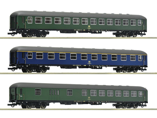 Roco DB D377 Hispania Express Coach Set (3) IV HO Gauge RC6200051
