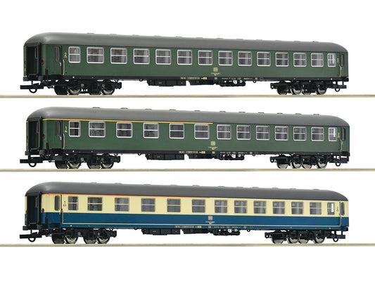 Roco DB D377 Hispania Express Coach Set (3) IV HO Gauge RC6200053