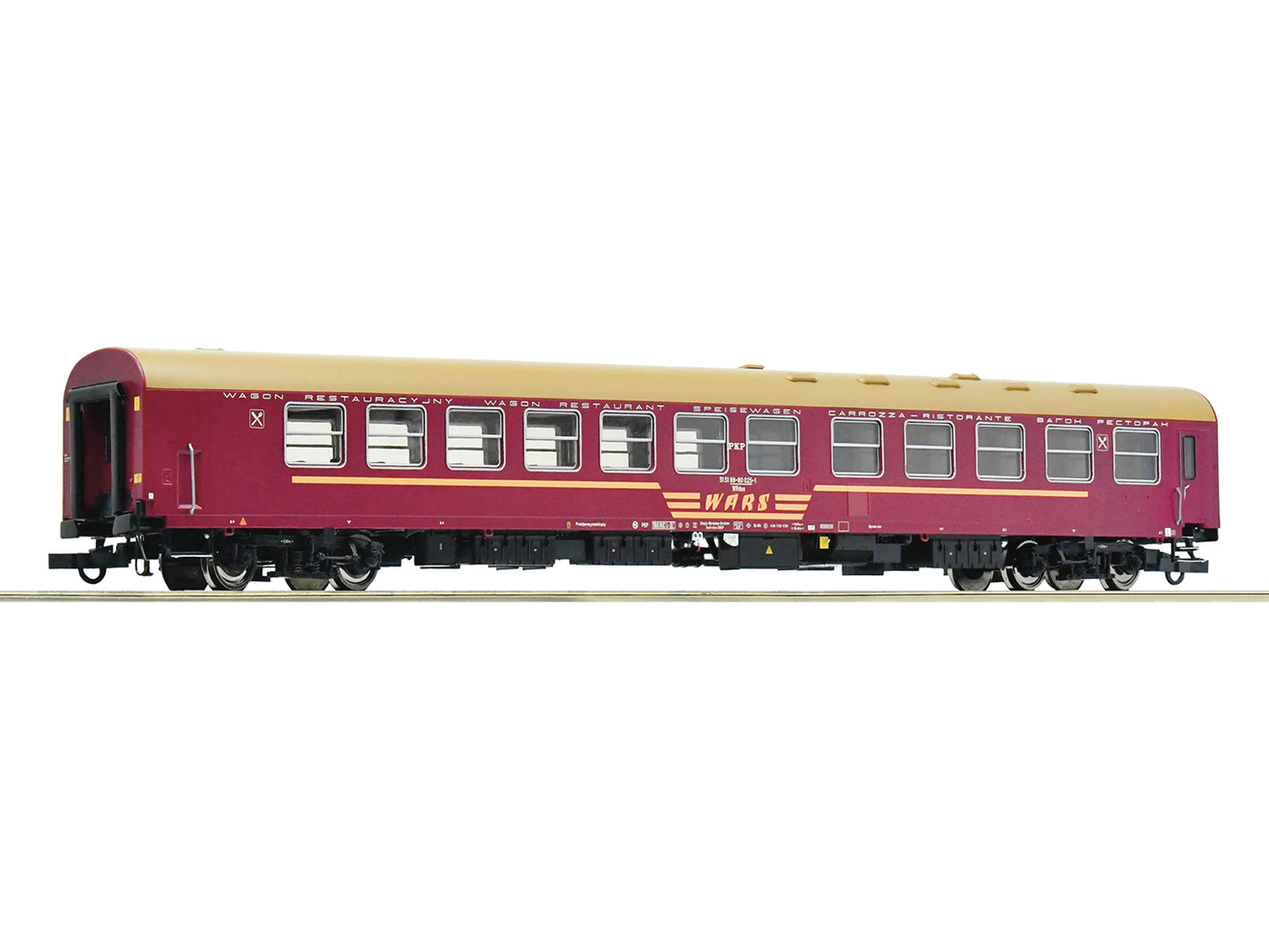 Roco PKP WRdun Dining Coach IV HO Gauge RC6200060