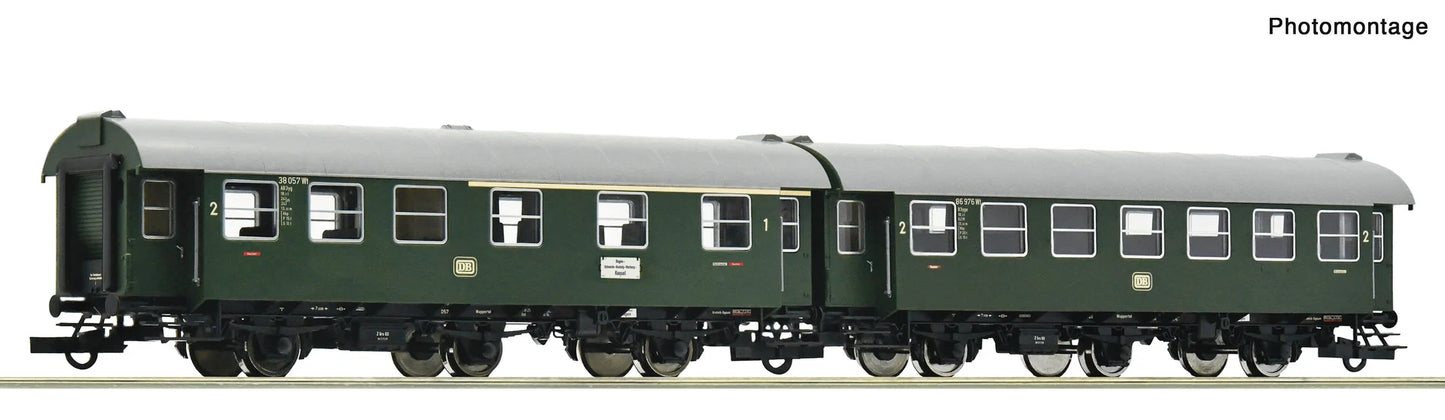 Roco DB AB3yg/B3yge Conversion Coach Set (2) III RC6200123 HO Gauge