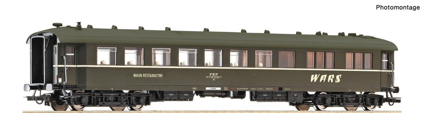 Roco PKP WARS Jhx Dining Coach IV RC6200125 HO Gauge