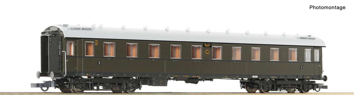 Roco DRG C4u-28 3rd Class Express Coach II RC6200138 HO Gauge