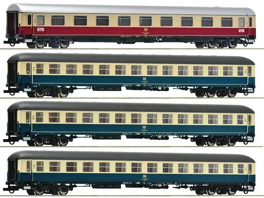 Roco DB IC611 Chiemgau Avumz111/Bm235 Coach Set (4) IV RC6200154 HO Gauge
