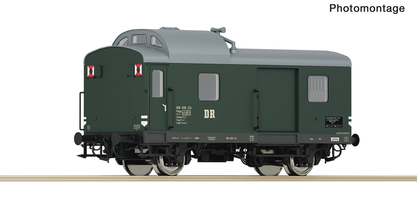 Roco DR Pwgs Freight Train Guards Van III RC6200175 HO Gauge