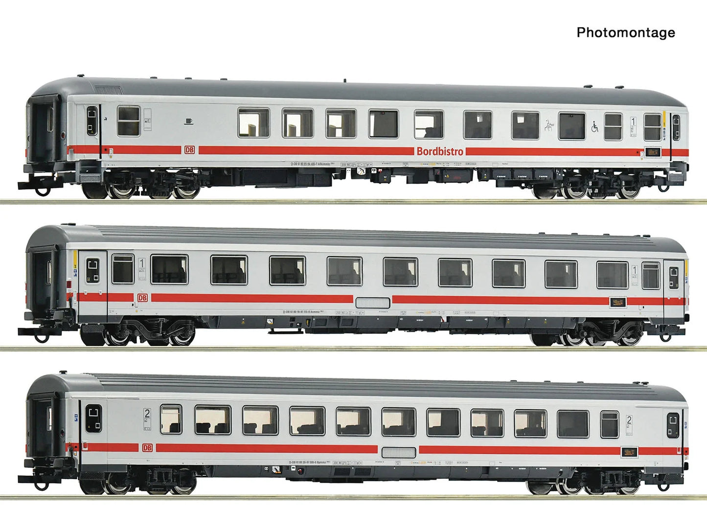 Roco 6200184 DBAG IC2013 Allgau Coach Set 2 (3) VI HO Gauge