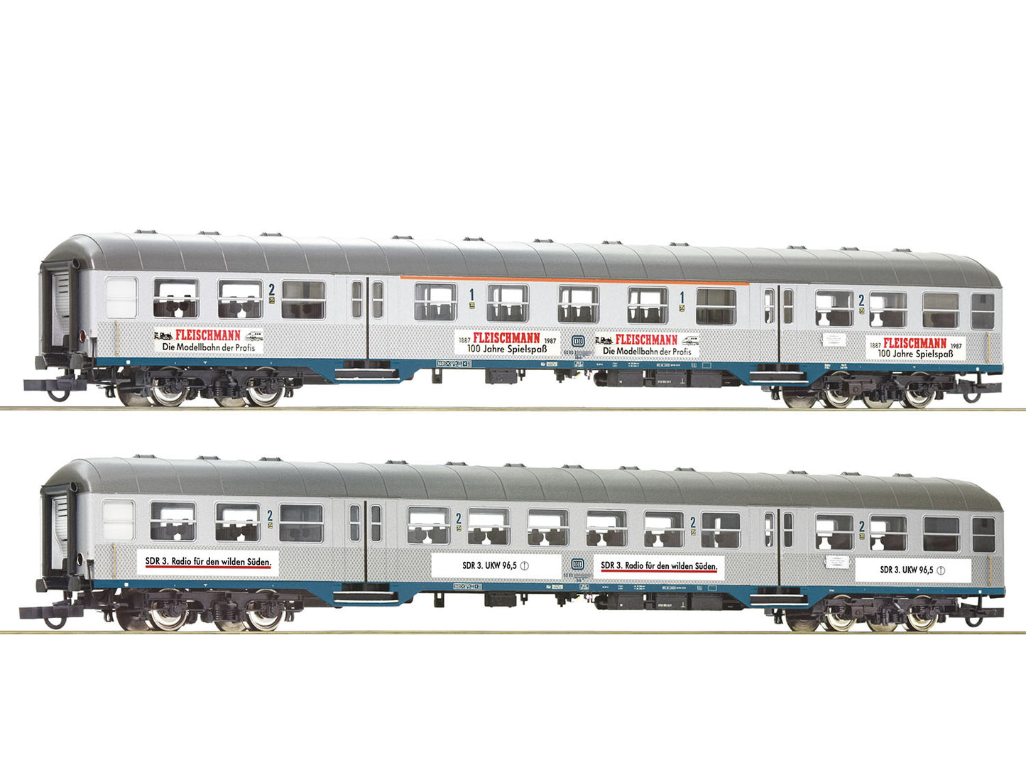 Roco 6200206 DB ABnb/Bnb719 Commuter Coach Set (2) IV HO Gauge