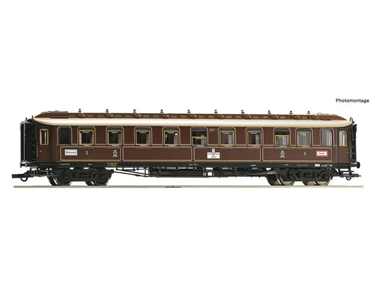 Roco 6200238 KPEV C4u Pr08 3rd Class Express Coach I HO Gauge