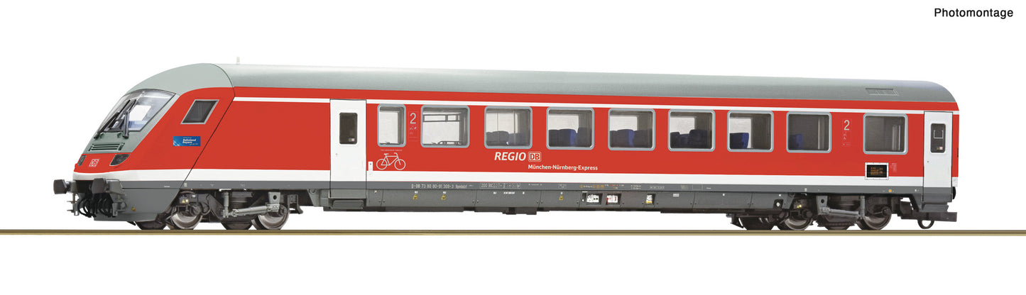 Roco DBAG RE Munich-Nurnberg 2nd Class Driving Coach VI RC6210098 HO Gauge