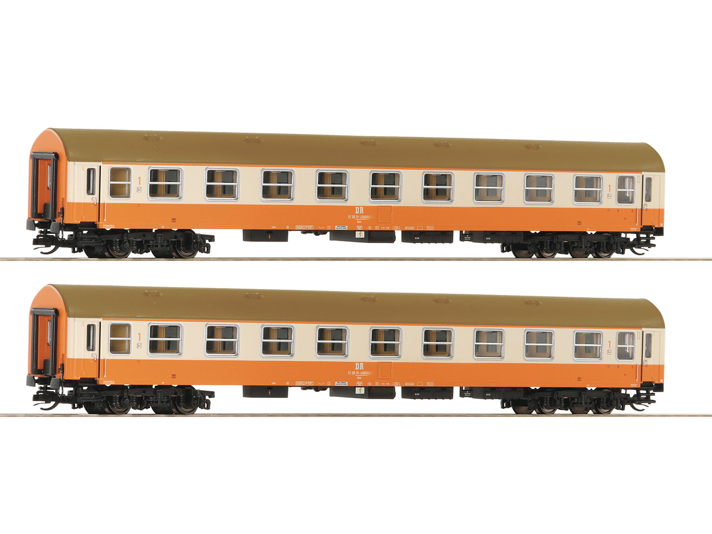 Roco DR Ame 1st Class Coach Set (2) IV RC6280016 TT Gauge