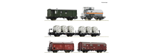 Roco DB Assorted Wagon Set (6) IV RC6600018 HO Gauge