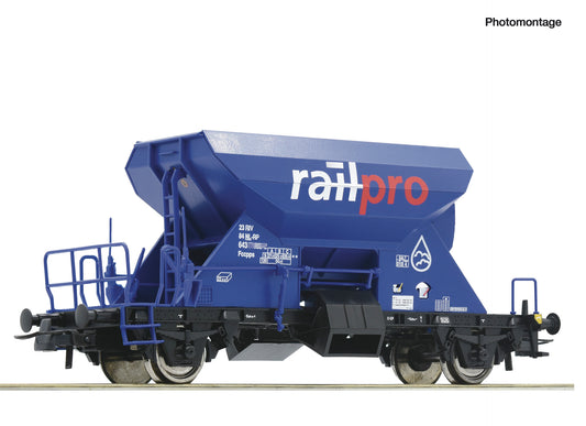 Roco Railpro Fccpps 4 Wheel Gravel Hopper Wagon VI HO Gauge RC6600070