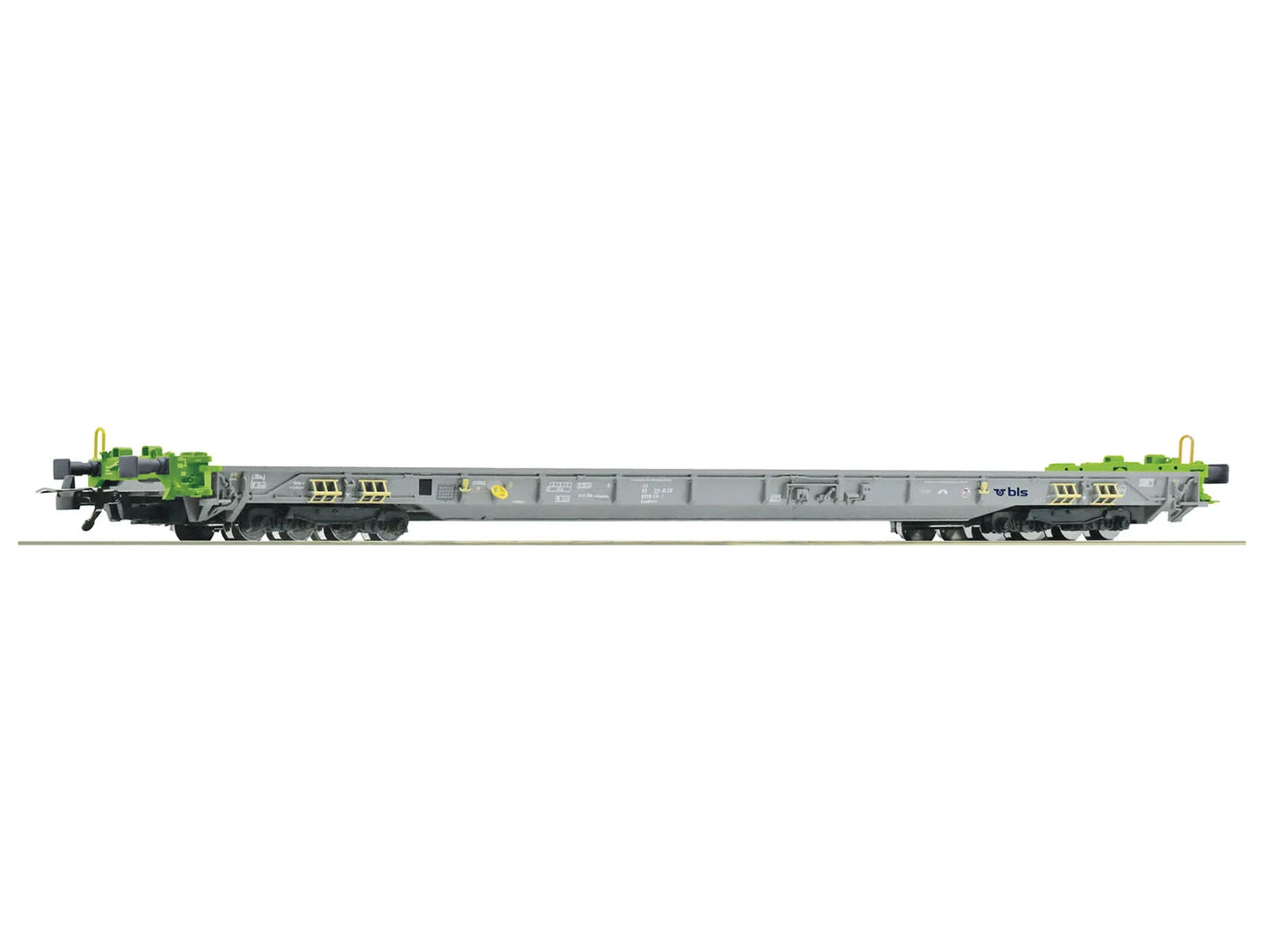Roco 6600172 BLS Zaadkms Low Sided Bogie Flat Wagon VI HO Gauge