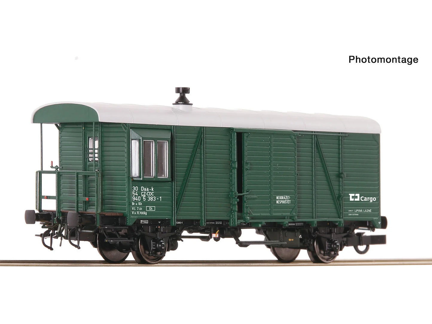 Roco 6600239 CD Cargo Daa-k Guards Van for Goods Trains VI HO Gauge