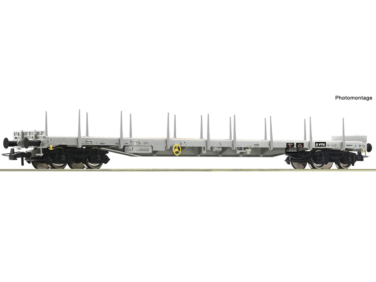 Roco 6600272 RCW/VTG Rns Bogie Stake Wagon VI HO Gauge