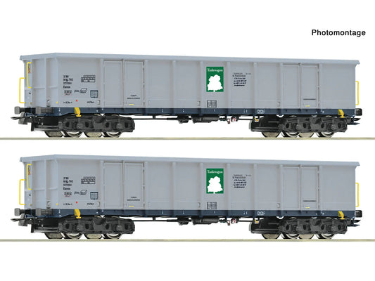 Roco 6600295 Tankwagon Eanos Gondola Set (2) VI HO Gauge