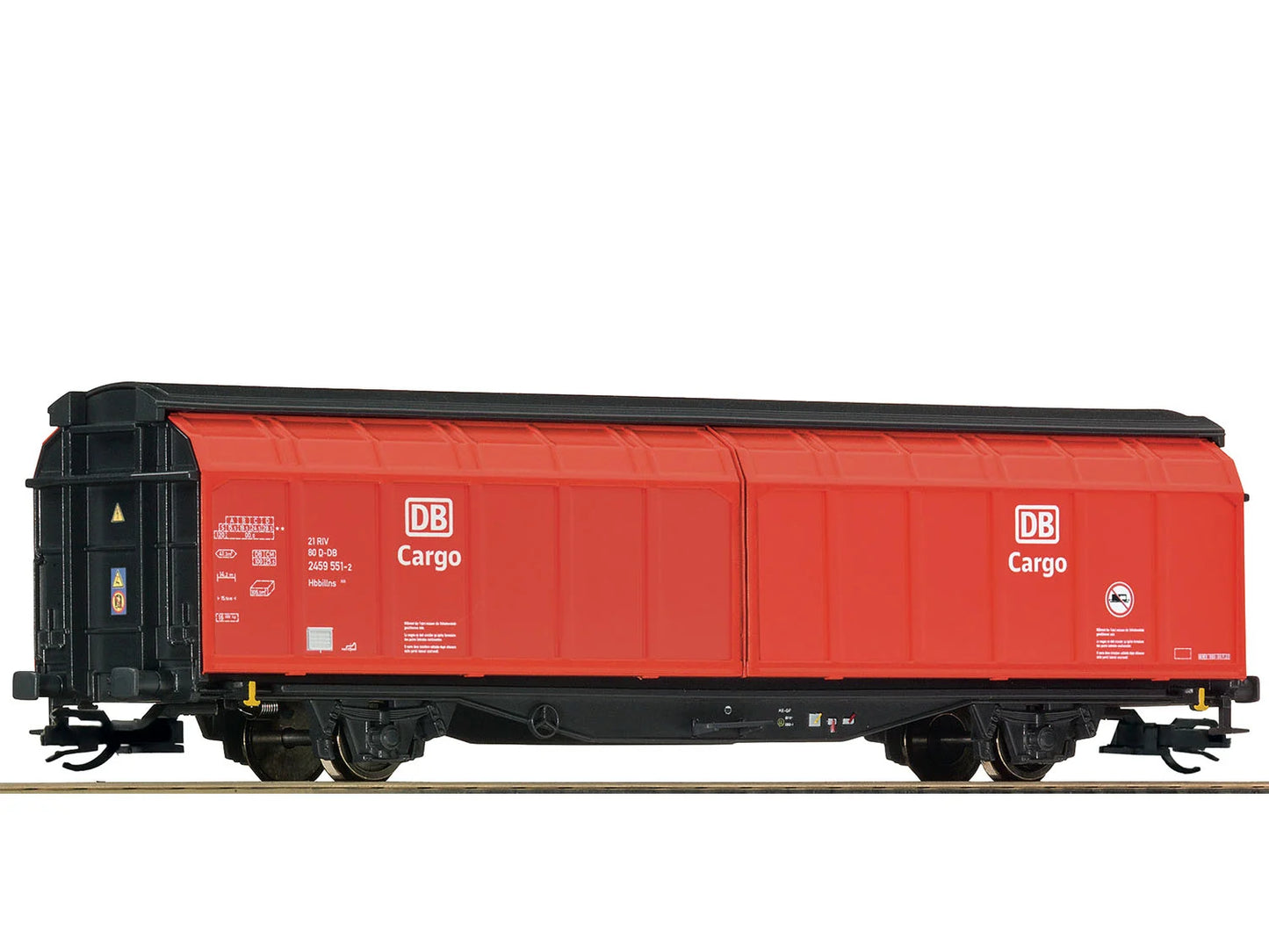 Roco DB Cargo Hbbillns Sliding Wall Wagon VI RC6680027 TT Gauge