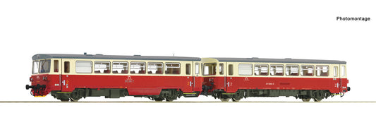 Roco ZSSK Rh810 365-7 Diesel Railcar & Trailer V (DCC-Sound) RC70381 HO Gauge