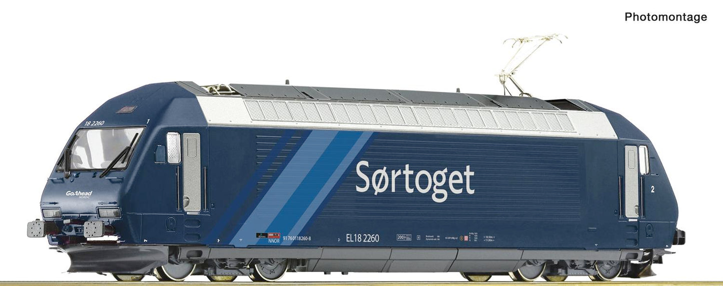 Roco 70673  Go Ahead EL18 2260 Electric Locomotive VI HO