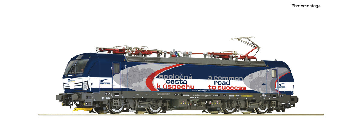 Roco ZSSK Cargo Rh383 204-5 Electric Locomotive VI (DCC-Sound) RC70688 HO Gauge