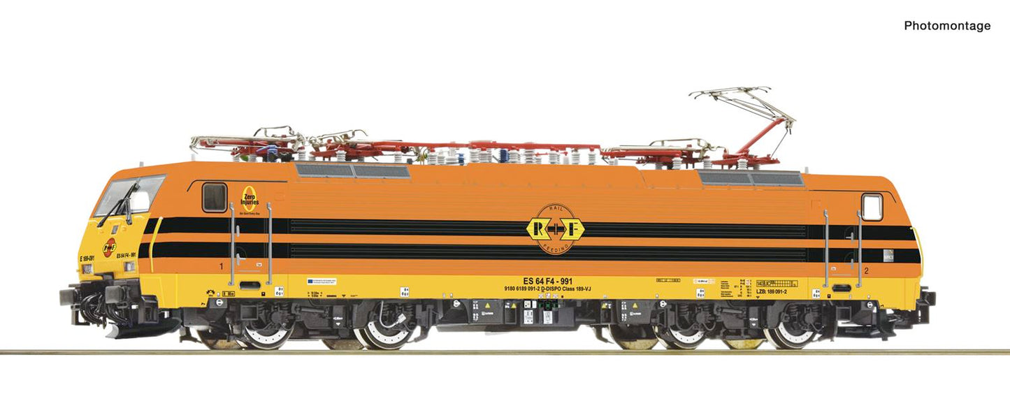Roco RRF BR189 091-2 Electric Locomotive VI (DCC-Sound) RC70693 HO Gauge