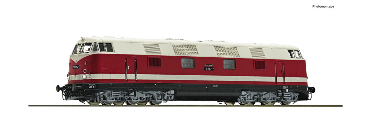 Roco DR BR118 652-7 Diesel Locomotive IV (DCC-Sound) RC70889 HO Gauge