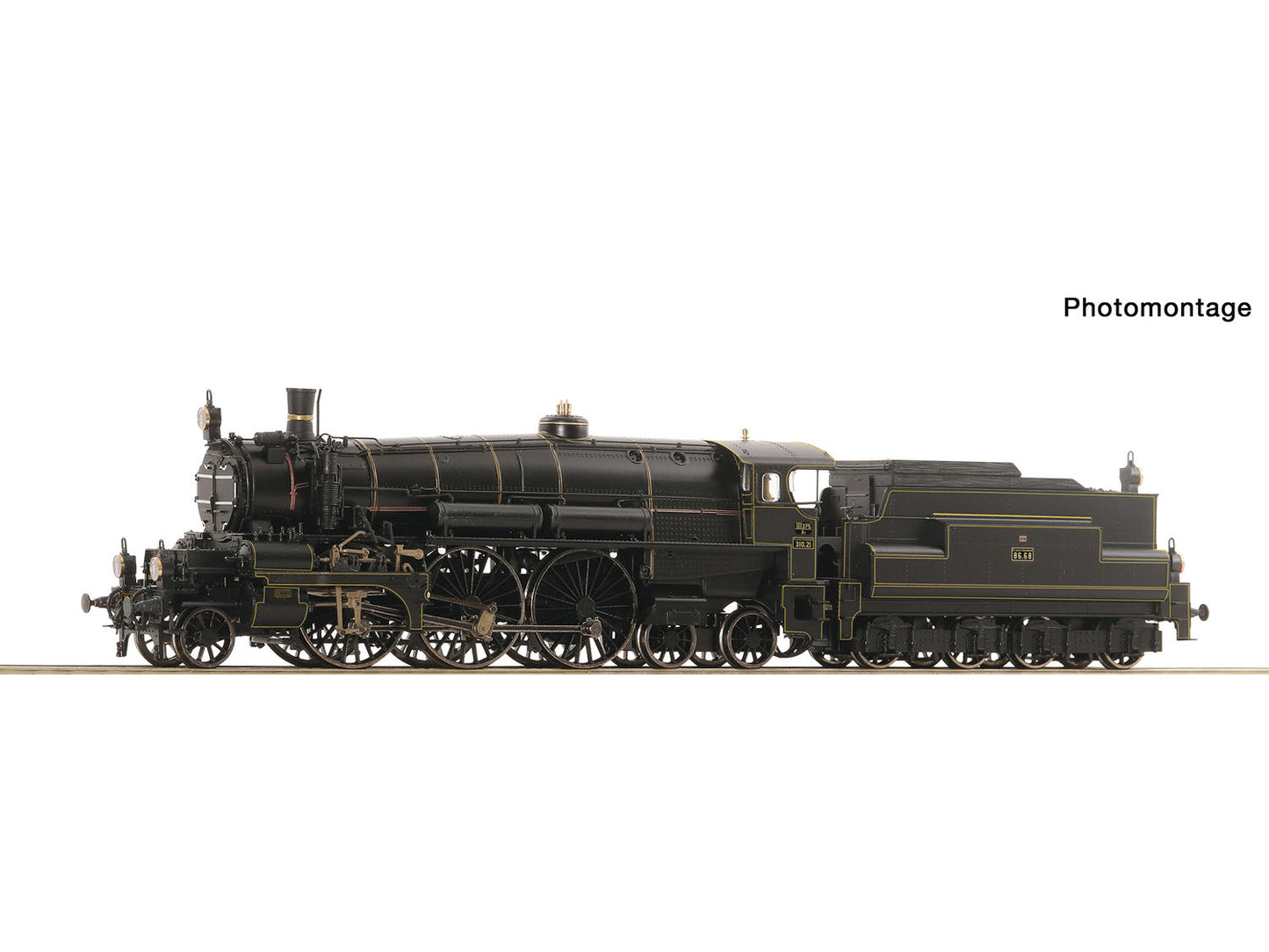 Roco 7110051 KkStB Rh310.21 Steam Locomotive I (DCC-Sound) HO Gauge