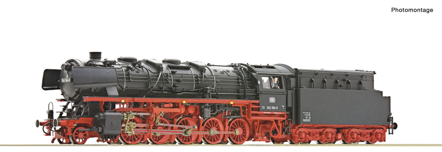 Roco DB 043 364-9 Steam Locomotive IV (~AC-Sound) RC7120018 HO Gauge